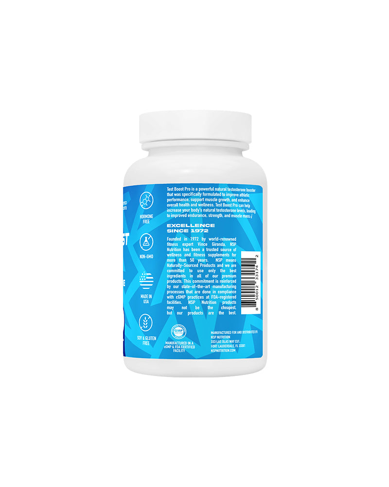 Test Boost Pro Testosterone Booster Vitamins & Supplements | NSP Nutrition