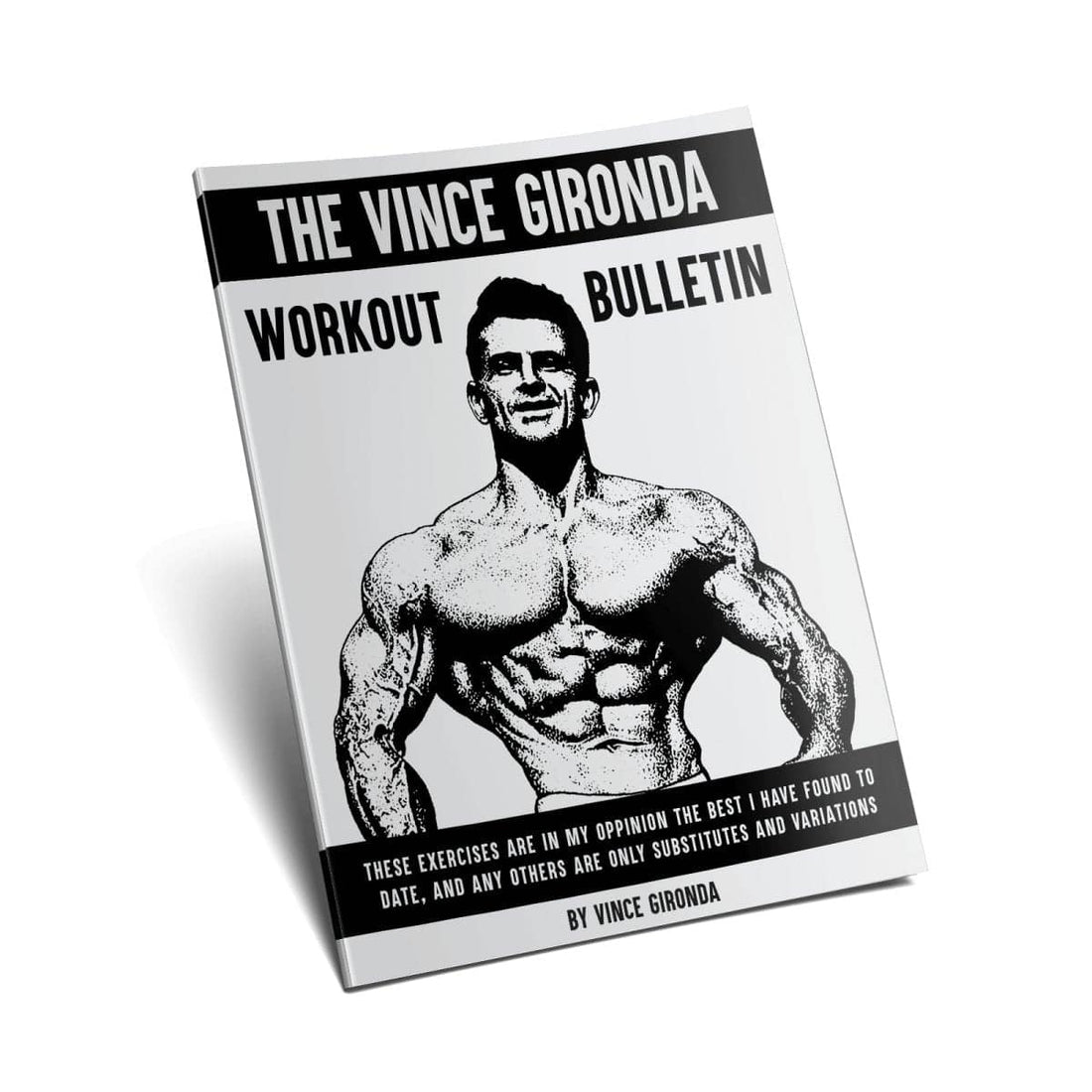 The Vince Gironda Workout Bulletin - 1st Edition Book | NSP Nutrition